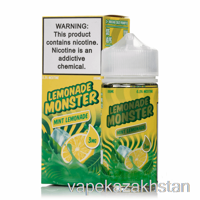 Vape Smoke Mint - Lemonade Monster - 100mL 3mg